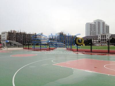 上海财经大学篮球场基础图库52